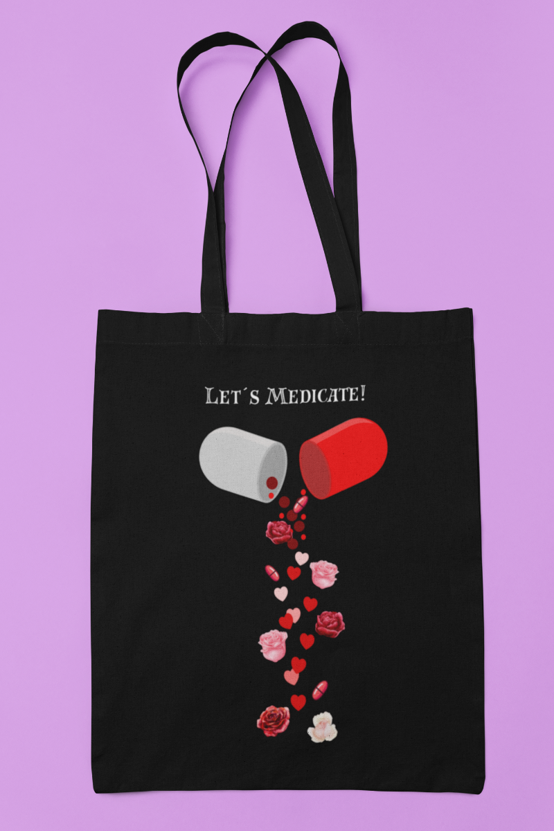 Canvas bag - Lets medicate.