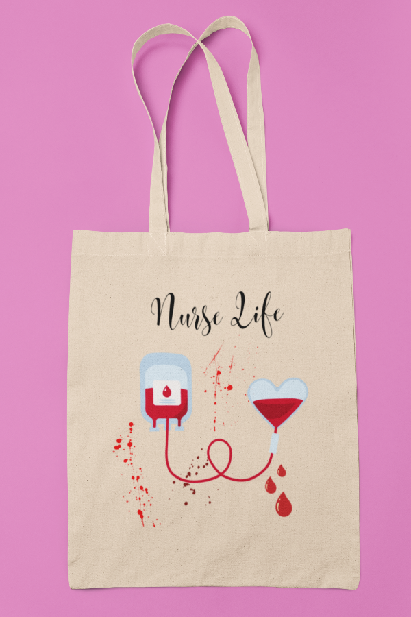 Canvas bag - Nurse life.