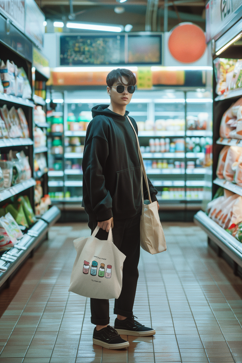 Canvas bag - Take your meds
