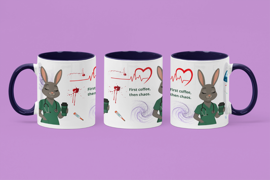Coffee mug - Coffee Bunny