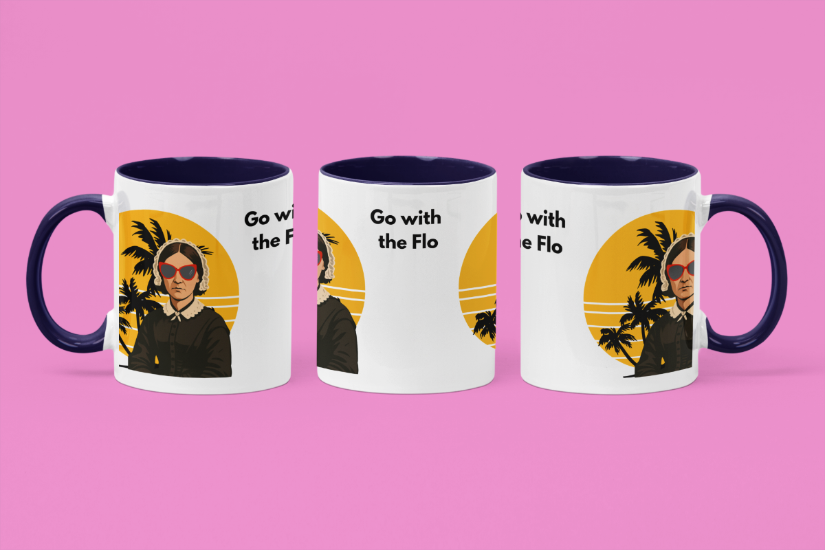 Coffee mug - Go with the Flo
