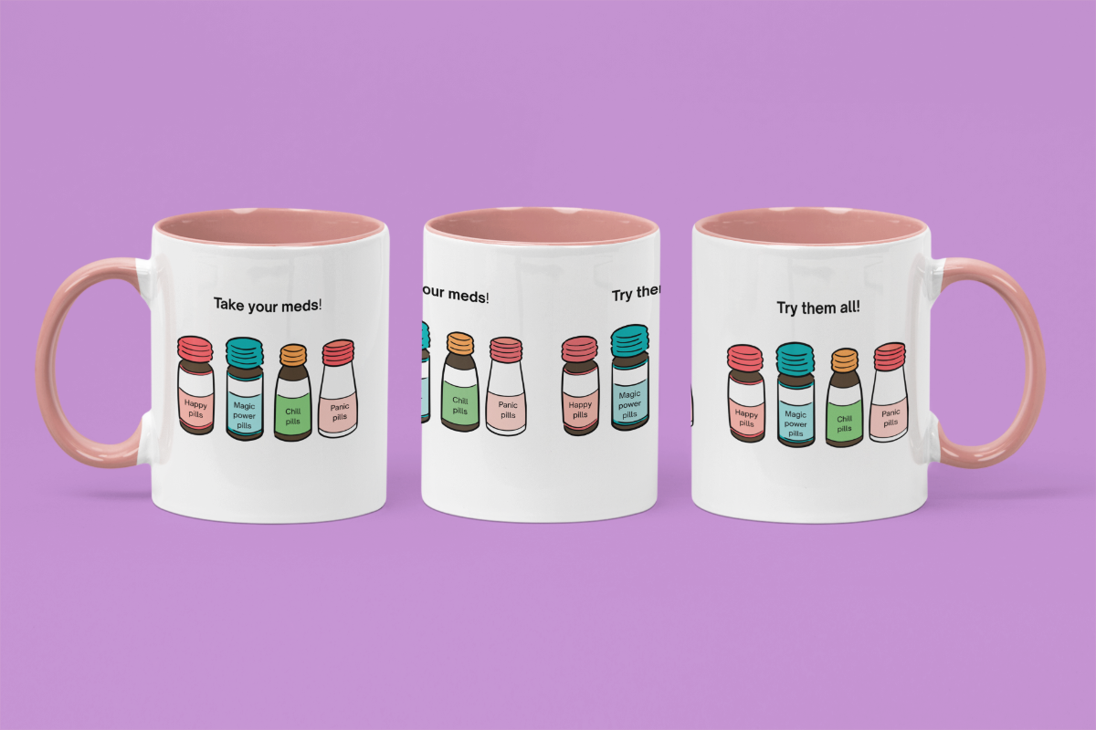 Coffee mug - Take your meds mug
