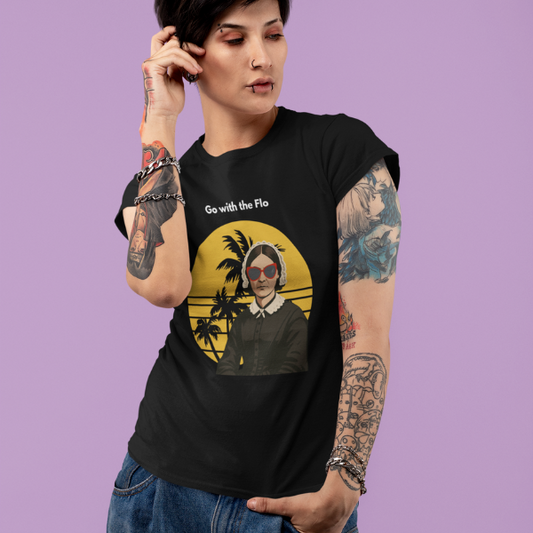 Tee shirt - Go with the Flo