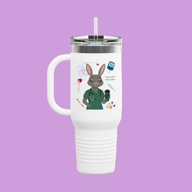 Travel mug - Coffee Bunny