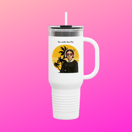 Travel mug - Go with the Flo