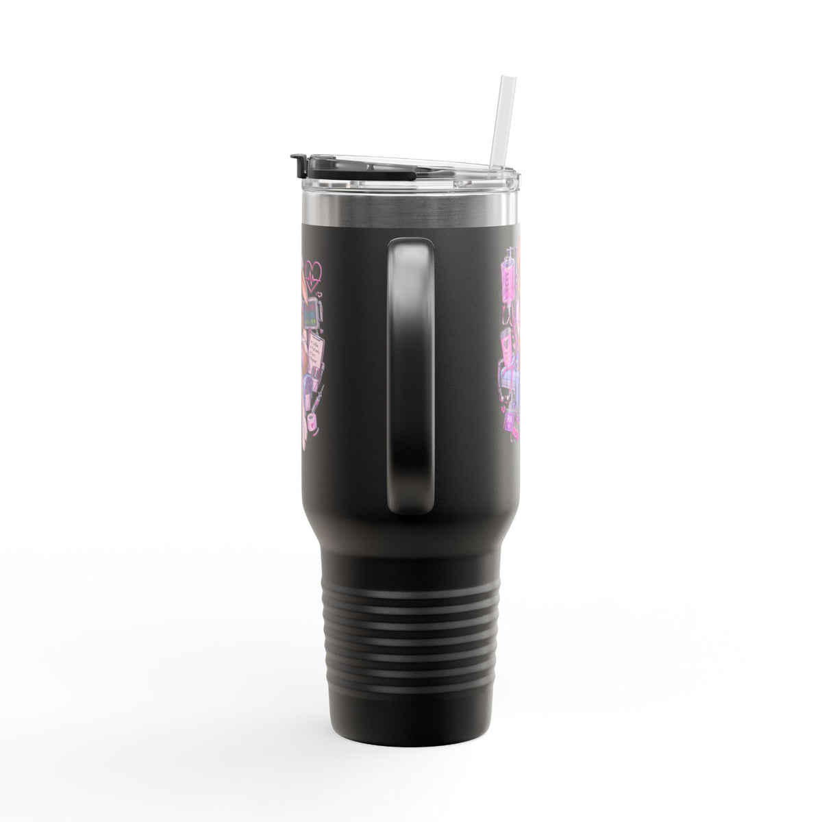 Insulated Travel Mug — Nurse Bunny