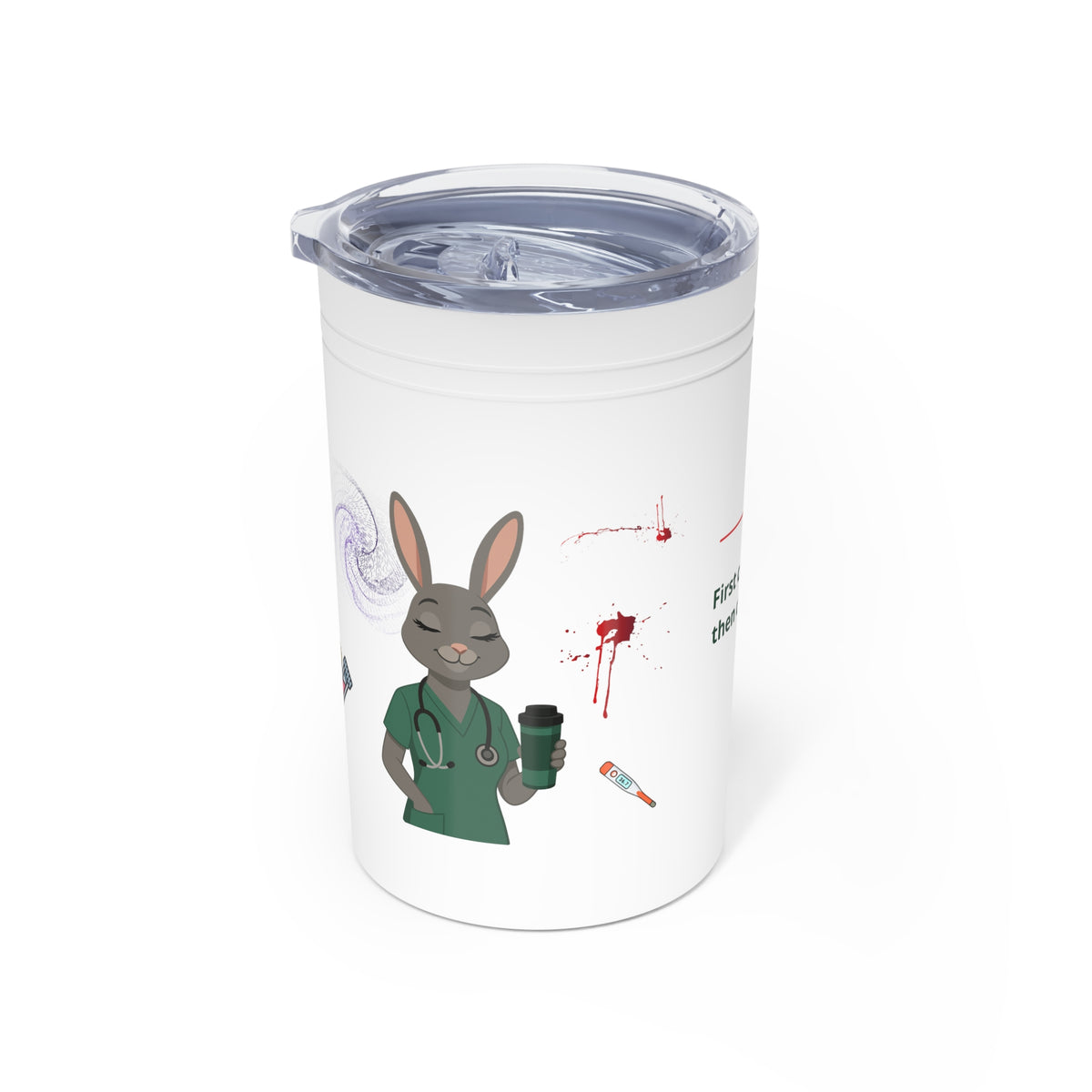 Tumbler - Coffee Bunny
