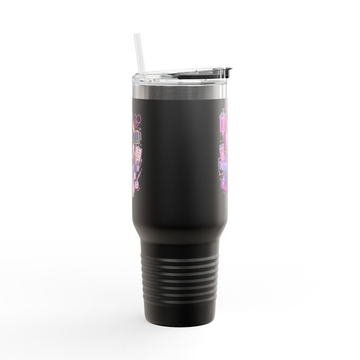Insulated Travel Mug — Nurse Bunny